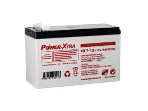 Акумуляторна батарея  AGM Power-Xtra PX7-1228W 12V 7Ah Q5
