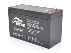 Акумуляторна батарея  EnergyMustang EM1270AhGM 12V 7Ah Q10