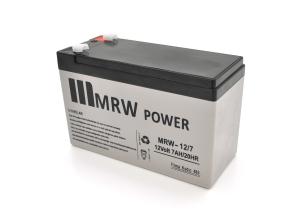 Акумуляторна батарея Mervesan MRV-12/7 12V 7Ah Gray Q8
