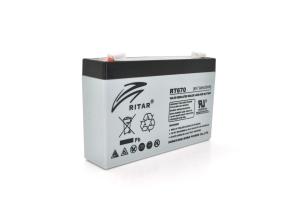 Акумуляторна батарея Ritar AGM  RT670 6V 7Ah Q20