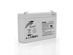 Акумуляторна батарея Ritar AGM  RT680 6V 8Ah Q10