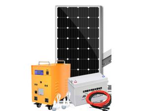 Сонячна станція  (інвертор 1500Вт + сонячна панель 200Вт + акумулятор 12V/100Ah)