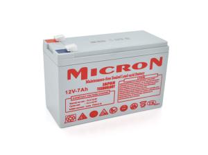 Акумуляторна батарея  Micron MCN-12/7 12V 7Ah Gray Q10